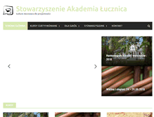 Tablet Screenshot of lucznica.org.pl